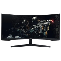 三星 34英寸帶魚屏 C34G55TWWC 玄龍騎士 4K 165Hz高刷 電競游戲 顯示器