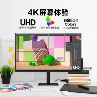 三星 32英寸 S32D706EAC 4K高清智慧護(hù)眼PBP分屏專(zhuān)業(yè)設(shè)計(jì)渲染建模繪圖顯示器